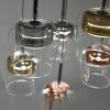Lámparas Paul Neuhaus Q-Kon Lámparas colgantes LED Marrón, 6 luces, Mando a distancia
