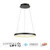 Lámparas Paul Neuhaus Hoop Lámparas colgantes LED Negro, 1 luz