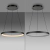 Lámparas Paul Neuhaus Hoop Lámparas colgantes LED Negro, 1 luz