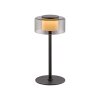 Lámparas Paul Neuhaus Rika Lámparas de mesa LED Negro, 1 luz