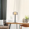 Lámparas Paul Neuhaus Rika Lámparas de mesa LED Negro, 1 luz