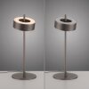 Lámparas Paul Neuhaus Q-Rotate Lámparas de mesa LED Marrón, 1 luz, Mando a distancia