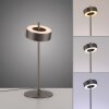 Lámparas Paul Neuhaus Q-Rotate Lámparas de mesa LED Marrón, 1 luz, Mando a distancia