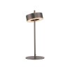 Lámparas Paul Neuhaus Q-Rotate Lámparas de mesa LED Marrón, 1 luz, Mando a distancia
