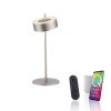 Lámparas Paul Neuhaus Q-Rotate Lámparas de mesa LED Plata, 1 luz