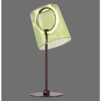 Lámparas Paul Neuhaus Zula Lámparas de mesa LED Negro, 1 luz