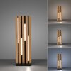 Lámparas Paul Neuhaus Q-Akustik Lámparas de mesa LED Marrón, Negro, 1 luz, Mando a distancia