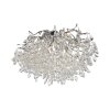 Lámparas Paul Neuhaus Ricicle Plafones LED Plata, 10 luces