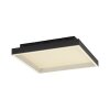 Paul Neuhaus Q-Serie Q-Magong Plafones LED Negro, 1 luz, Mando a distancia