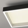 Lámparas Paul Neuhaus Q-Magong Plafones LED Negro, 1 luz, Mando a distancia