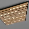 Lámparas Paul Neuhaus Q-Akustik Plafones y apliques / Lámparas de techo y pared LED Marrón, Negro, 1 luz, Mando a distancia