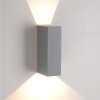 Lámparas Paul Neuhaus Block Apliques LED Gris, 2 luces