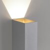 Lámparas Paul Neuhaus Block Apliques LED Gris, 2 luces