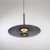 Lámparas Paul Neuhaus E-Vitrum Lámparas colgantes LED Gris, 2 luces, Mando a distancia