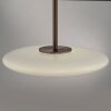 Lámparas Paul Neuhaus E-Vitrum Lámparas colgantes LED Marrón, 2 luces, Mando a distancia
