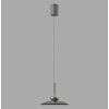 Lámparas Paul Neuhaus Moon Lámparas colgantes LED Gris, 2 luces