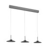 Lámparas Paul Neuhaus Moon Lámparas colgantes LED Gris, 6 luces