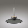 Lámparas Paul Neuhaus Moon Lámparas colgantes LED Gris, 6 luces