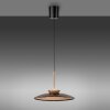 Lámparas Paul Neuhaus E-Moon Lámparas colgantes LED Bronce, 2 luces, Mando a distancia