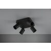 Proyector Trio Leuchten PAGO Negro, 4 luces