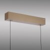Lámparas Paul Neuhaus E-Popup Lámparas colgantes LED Bronce, 18 luces, Mando a distancia