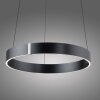 Lámparas Paul Neuhaus E-Clipse Lámparas colgantes LED Gris, 2 luces, Mando a distancia