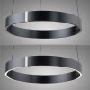 Lámparas Paul Neuhaus E-Clipse Lámparas colgantes LED Gris, 2 luces, Mando a distancia