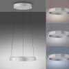 Lámparas Paul Neuhaus E-Clipse Lámparas colgantes LED Plata, 2 luces, Mando a distancia