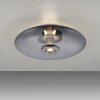 Lámparas Paul Neuhaus Vitrum Plafones LED Gris, 2 luces