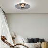 Lámparas Paul Neuhaus Vitrum Plafones LED Gris, 2 luces