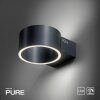 Lámparas Paul Neuhaus Clipse Apliques LED Gris, 2 luces