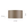 Lámparas Paul Neuhaus Clipse Apliques LED Bronce, 2 luces