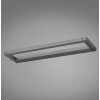 Lámparas Paul Neuhaus Puro Apliques LED Gris, 1 luz