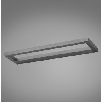 Lámparas Paul Neuhaus Puro Apliques LED Gris, 1 luz