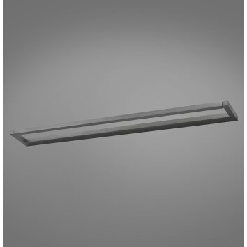 Lámparas Paul Neuhaus Puro Apliques LED Gris, 1 luz