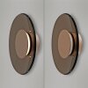 Lámparas Paul Neuhaus Moon Apliques LED Bronce, 1 luz
