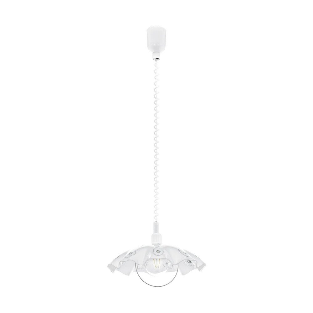Eglo VETRO Lámpara colgante Aspecto de cristal, Blanca, 1 luz main product photo
