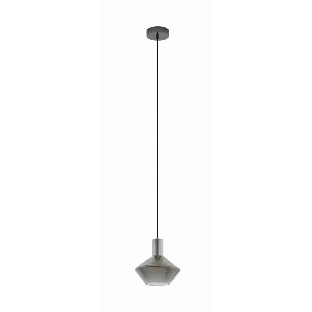 Eglo PONZANO Lámpara Colgante Negro, 1 luz main product photo
