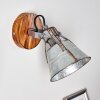 Berkeley Aplique marrón oscuro, Galvanizado, 1 luz
