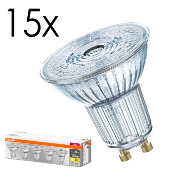 Lámparas Ledvance GU10 LED 4.3 Watt blanco cálido 350 Lumen