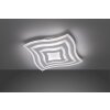 Lámpara de Techo Fischer & Honsel function Gorden LED Blanca, 1 luz, Mando a distancia