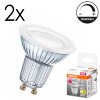 Lámparas Osram GU10 7.9 Watt blanco cálido regulable 650 Lumen