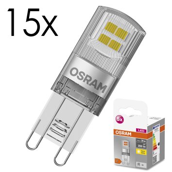 Lámparas Osram G9 1.9 Watt blanco cálido 200 Lumen