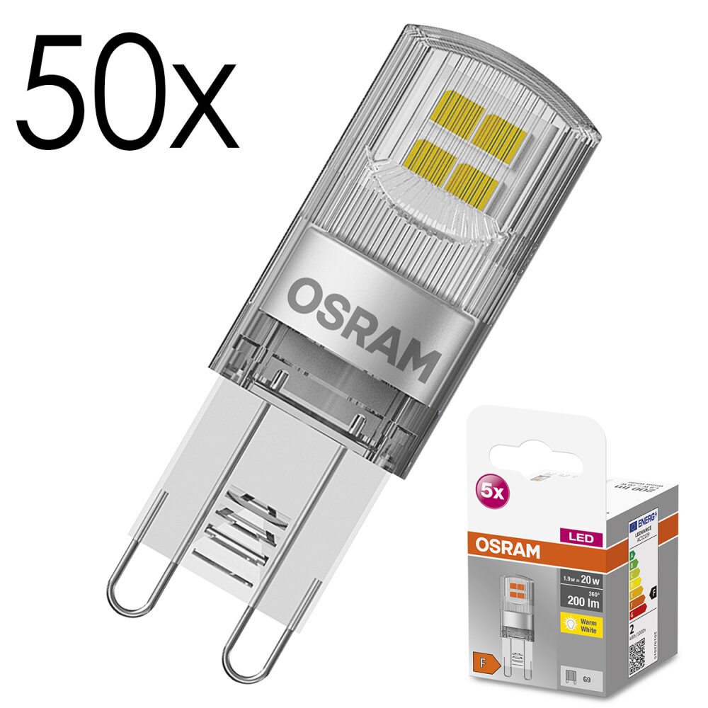 Lámparas Osram G9 1.9 Watt blanco cálido 200 Lumen main product photo