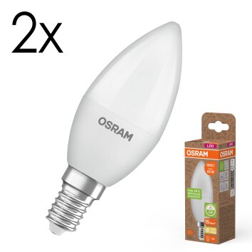 Lámparas Osram E14 7.5 Watt blanco cálido 806 Lumen Lámparas Osram E14 7.5 Watt blanco cálido 806 Lumen