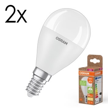 Lámparas Osram E14 7.5 Watt blanco cálido 806 Lumen