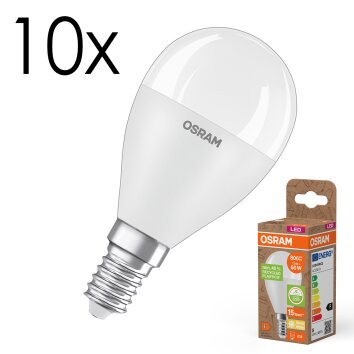 Lámparas Osram E14 7.5 Watt blanco cálido 806 Lumen