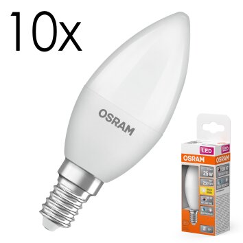 Lámparas Osram E14 LED 2.8 Watt blanco cálido 245 Lumen