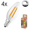 Lámparas Osram E14 LED 2.9 Watt blanco cálido regulable 470 Lumen
