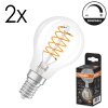 Lámparas Osram E14 LED 4.8 Watt blanco cálido regulable 470 Lumen